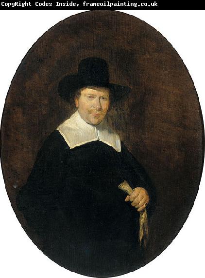 Gerard ter Borch the Younger Portrait of Gerard Abrahamsz. van der Schalcke (1609-1667